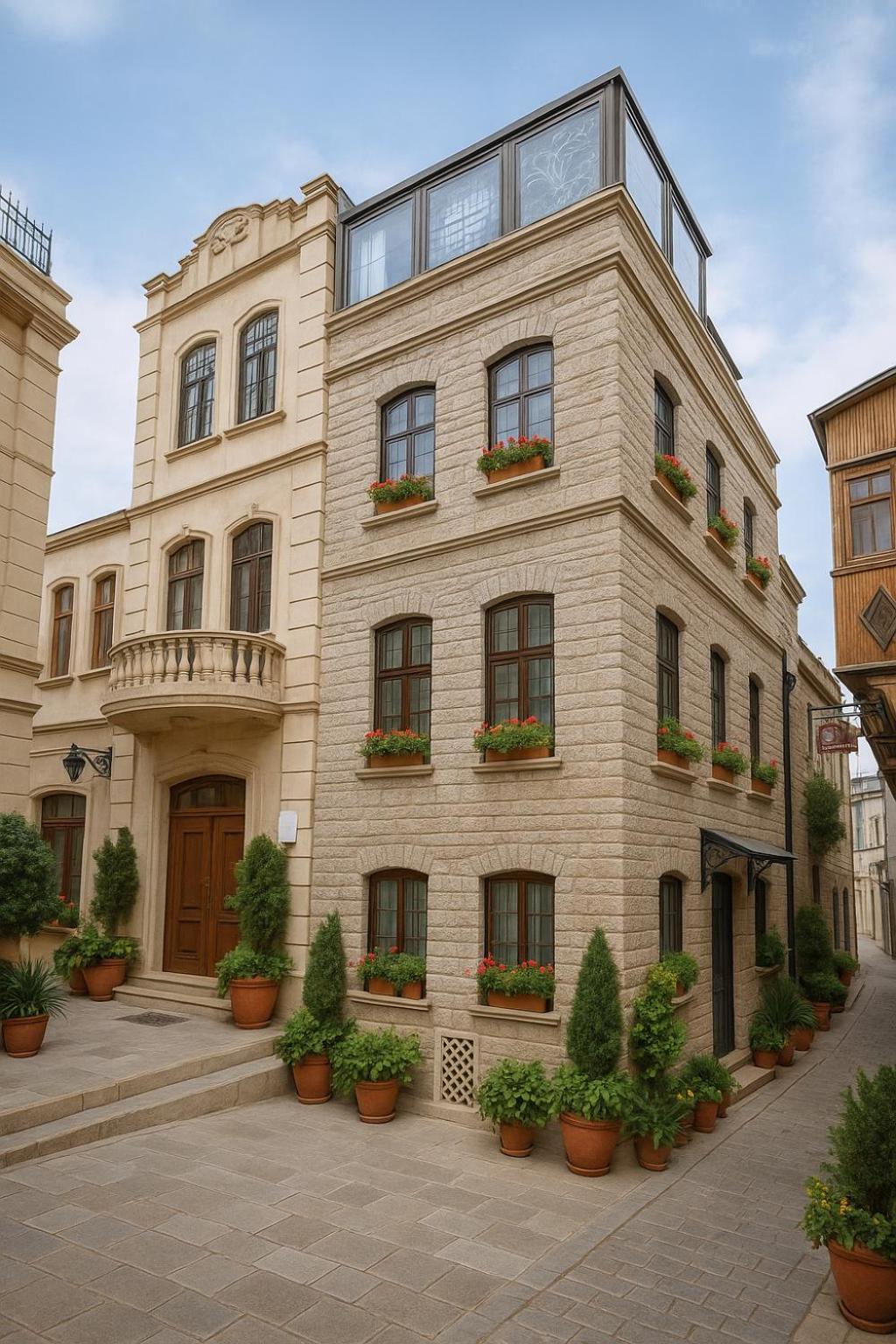 R Studios Old Baku Exteriér fotografie